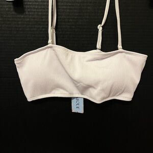 Yonique White bra Large NWT